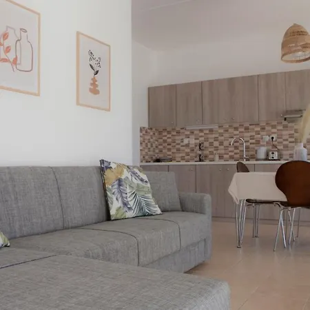 Family-size House In The Fields Of Naxos 2br Queen, 2tv, 2wc Semesterbostad *