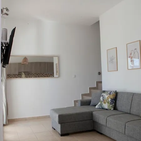 Family-size House In The Fields Of Naxos 2br Queen, 2tv, 2wc Semesterbostad